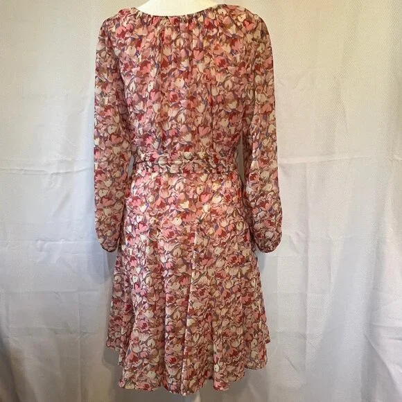 Kori Pink Floral Dress - Picture 5 of 15